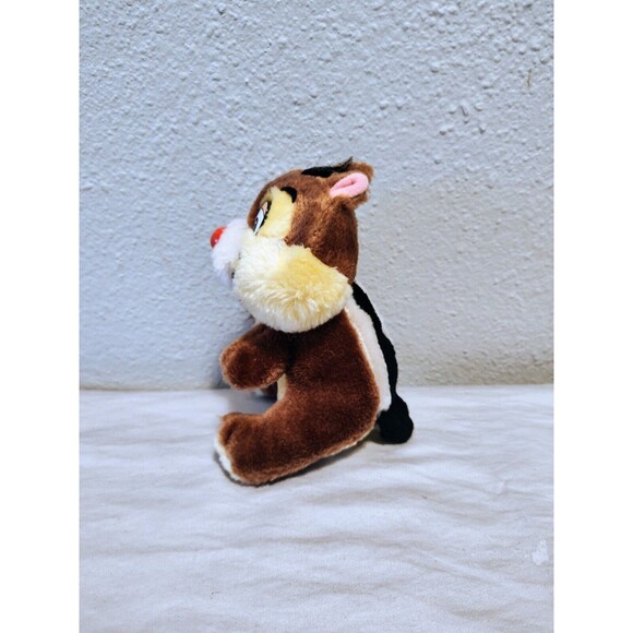 Vintage Disneyland Chipmunk Plush Disney World Chip Dale Stuffed Animal 7" - Picture 2 of 10